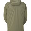 Clothing Rab Waterproof Jackets | Rab Mens Firewall Jacket - Light Khaki Green