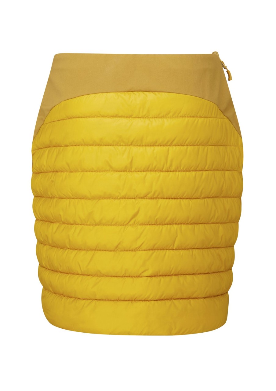 Clothing Rab Trousers & Leggings | Rab Womens Cirrus Skirt - Sahara-Footprint Yellow