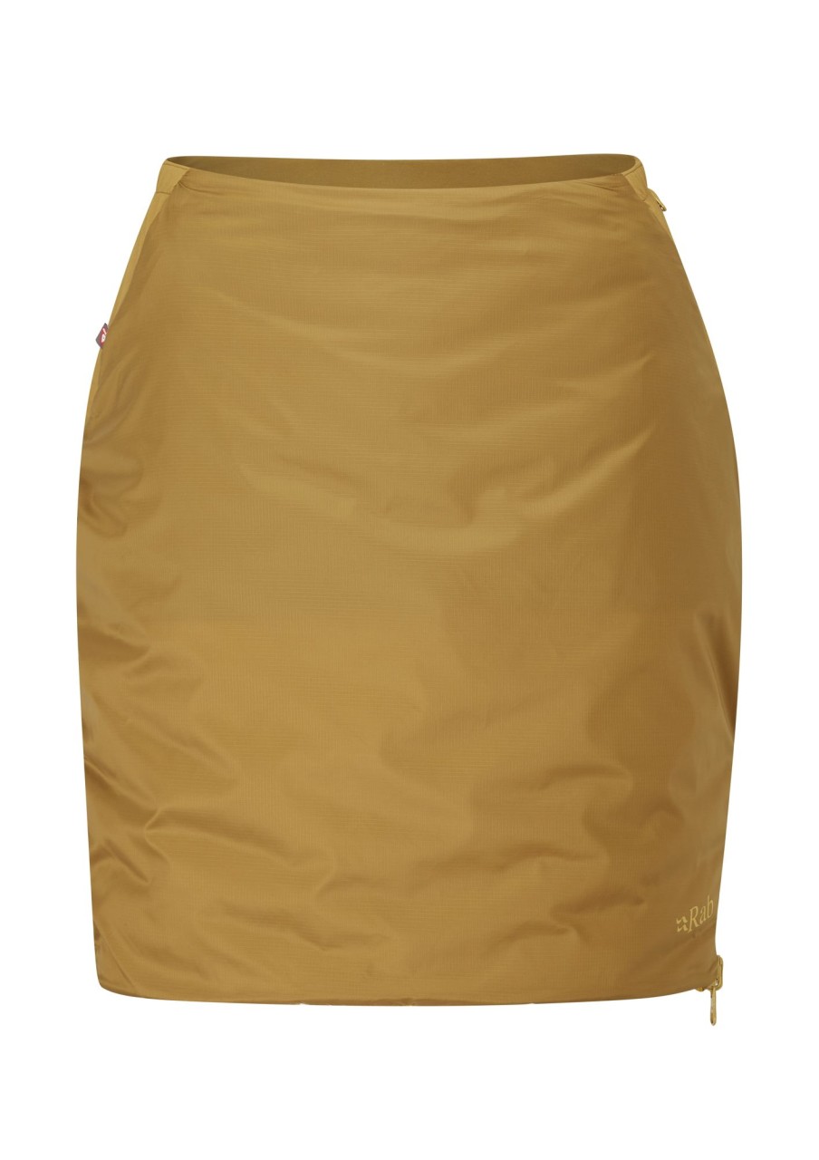 Clothing Rab Trousers & Leggings | Rab Womens Cirrus Skirt - Sahara-Footprint Yellow