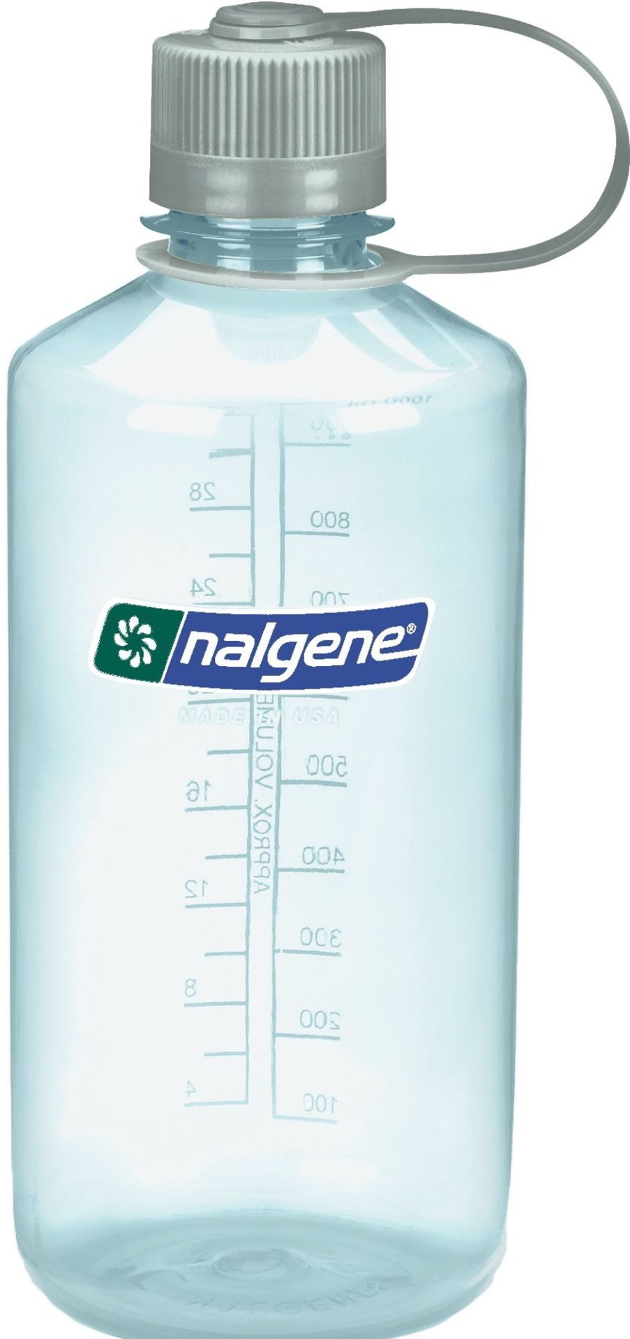 Equipment Nalgene Water Bottles | Nalgene Sustain Narrow Mouth Water Bottle - 1L - Sea Foam Blue