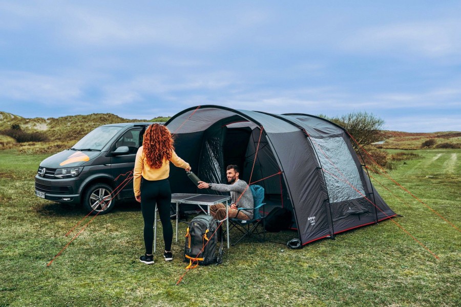 Camping Vango Driveaway Van Awnings | Vango Cove Ii Low Driveaway Awning Grey