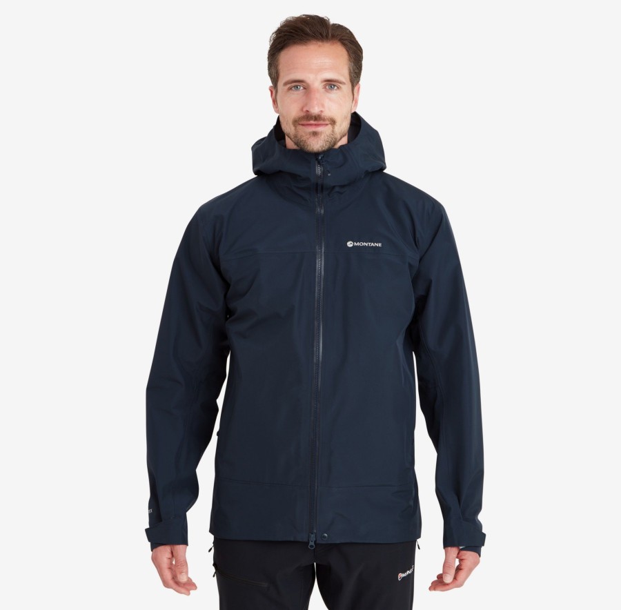 Clothing Montane Waterproof Jackets | Montane Mens Phase Jacket - Eclipse Blue