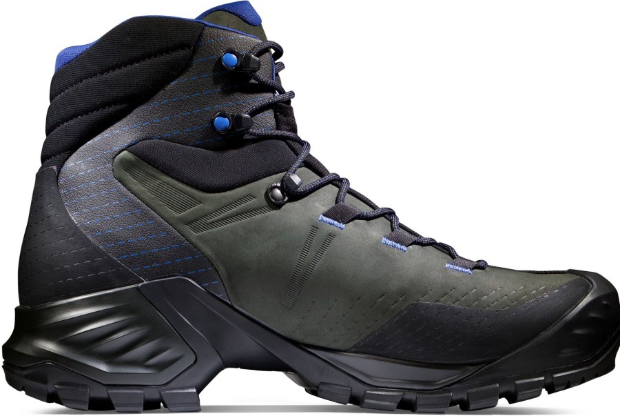 Footwear Mammut Walking Boots | Mammut Mens Trovat Tour High Gtx Boots - Dark Tin-Dark Titanium Grey