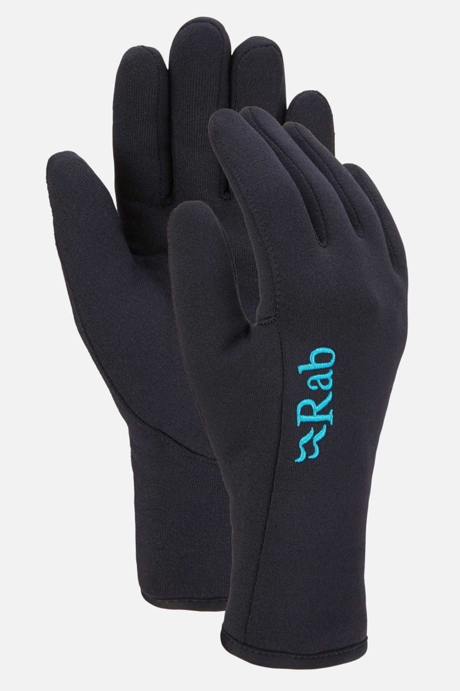 Clothing Rab Gloves | Rab Womens Power Stretch Pro Gloves Black