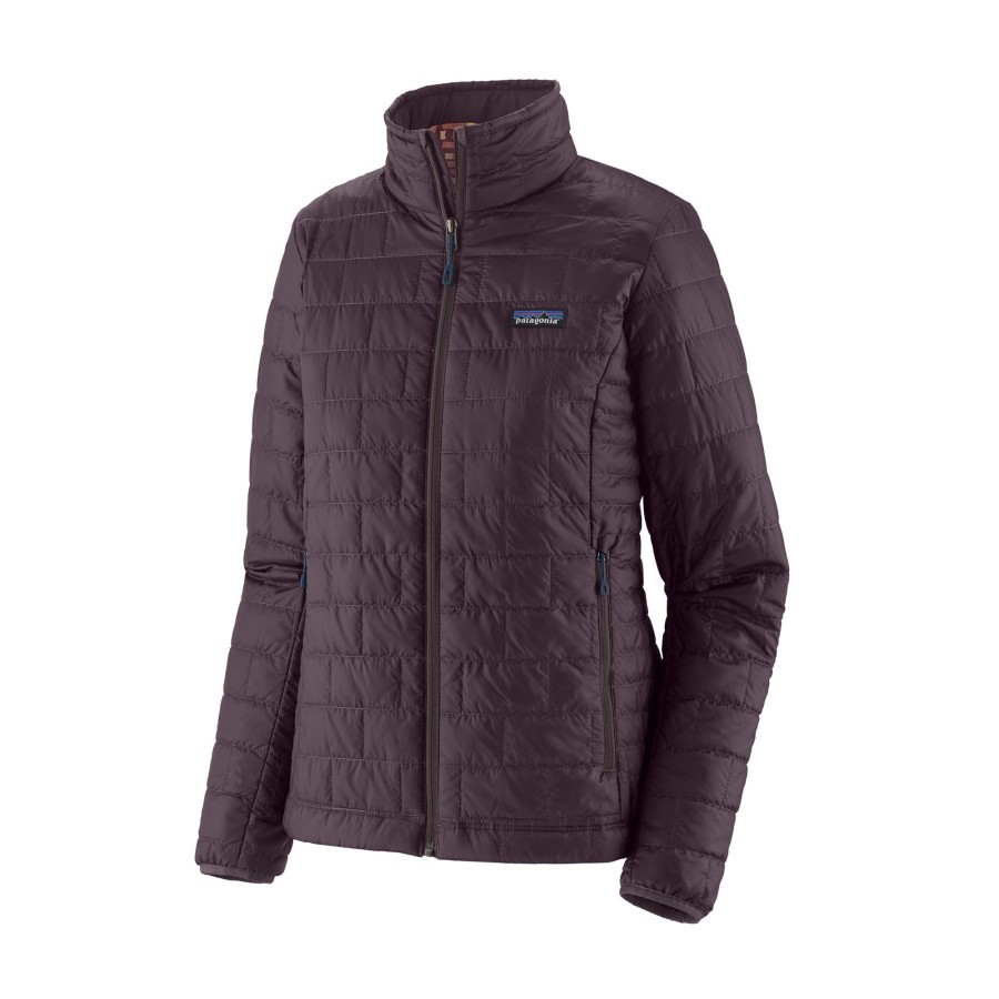 Clothing Patagonia Insulated Jackets | Patagonia Womens Nano Puff Jacket - Obsidian Plum Purple