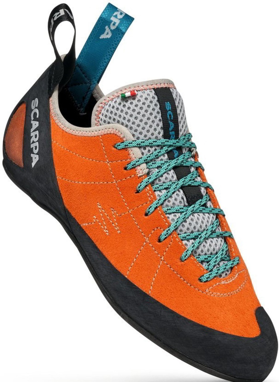 Equipment Scarpa Climbing Shoes | Scarpa Womens Helix Climbing Shoes - Mandarin-Red Orange