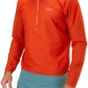 Clothing Rab Waterproof Jackets | Rab Mens Phantom Pull-On - Firecracker Orange