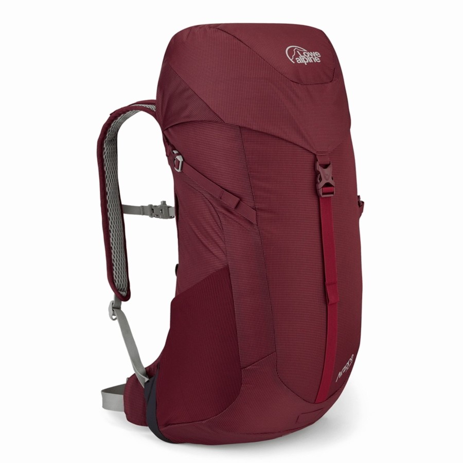 Rucksacks Lowe Alpine Day Packs | Lowe Alpine Airzone Active 20 Rucksack - Deep Heather Red