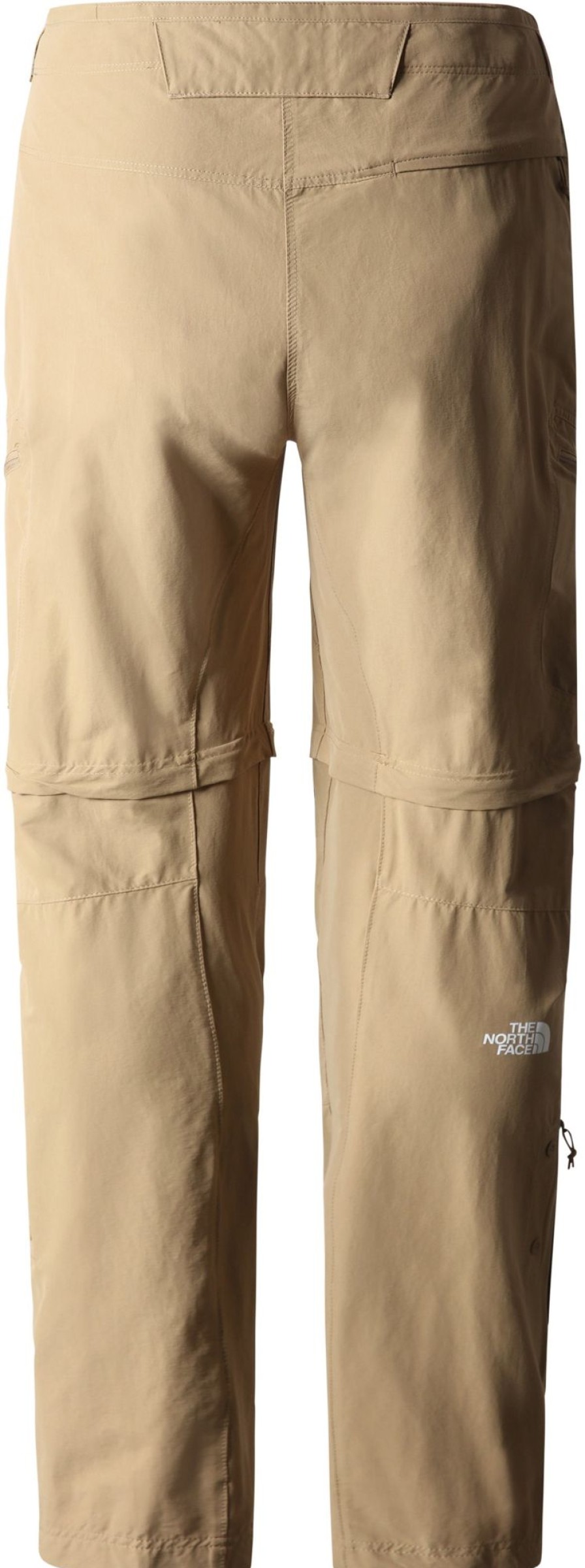 Clothing The North Face Trousers & Leg Wear | The North Face Mens Exploration Convertible Pant - Regular Tapered - Kelp Tan Brown