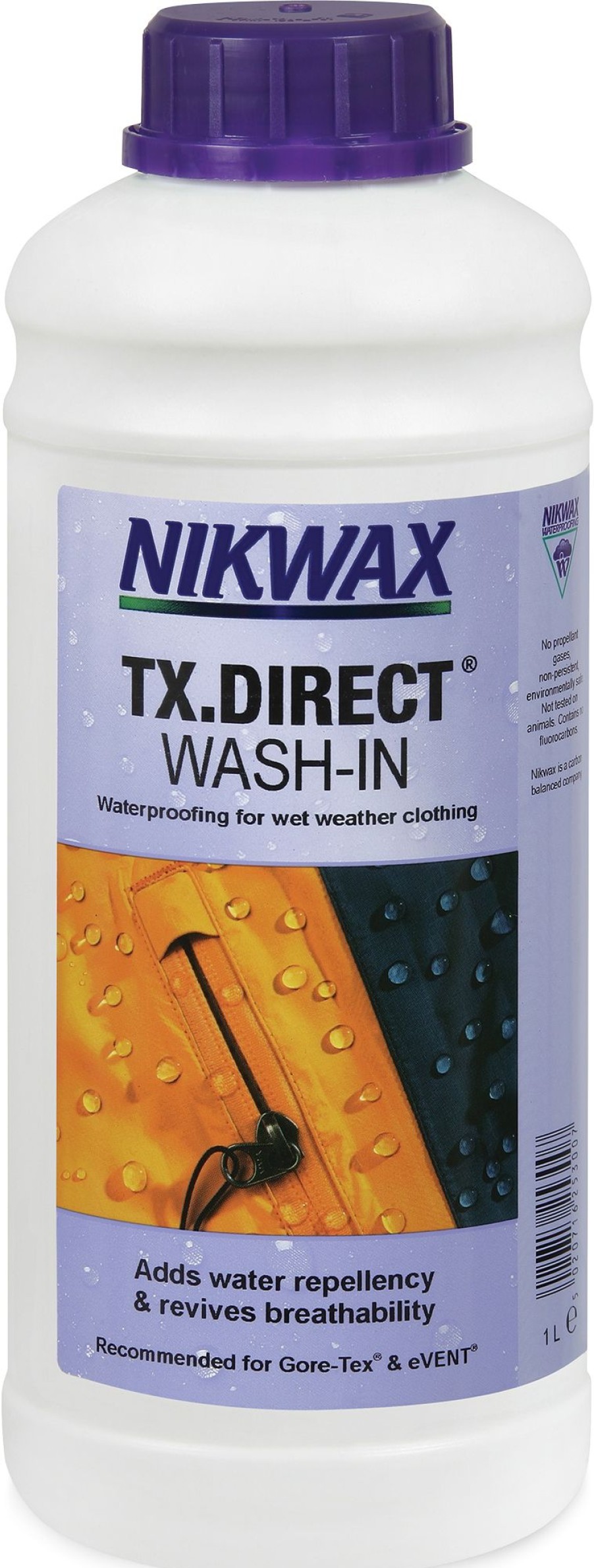 Clothing Nikwax Clothing Cleaning & Proofing | Nikwax Tx.Direct Wash-In - 1L Clear