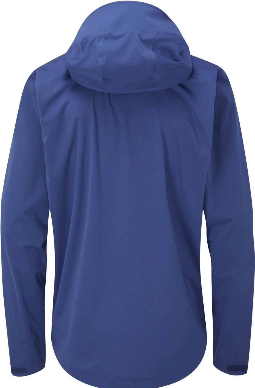 Clothing Rab Softshell Jackets | Rab Mens Kinetic 2.0 Jacket - Nightfall Blue