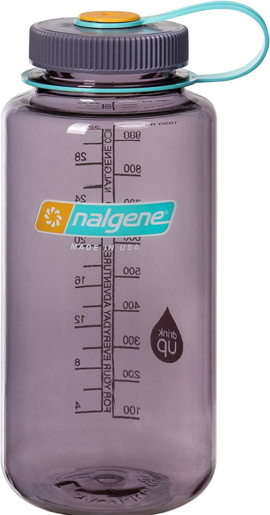 Equipment Nalgene Water Bottles | Nalgene Tritan Sustain Wide Mouth Bottle - 1L - Aubergine Purple