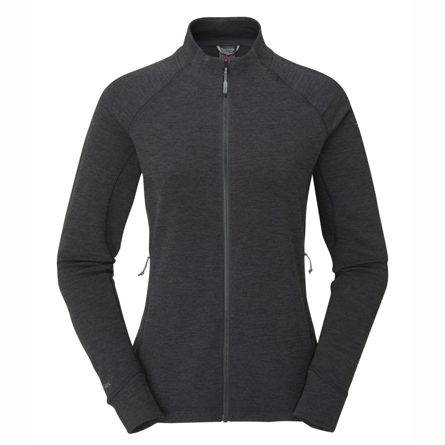 Clothing Rab Fleece & Mid Layer | Rab Womens Nexus Jacket Black