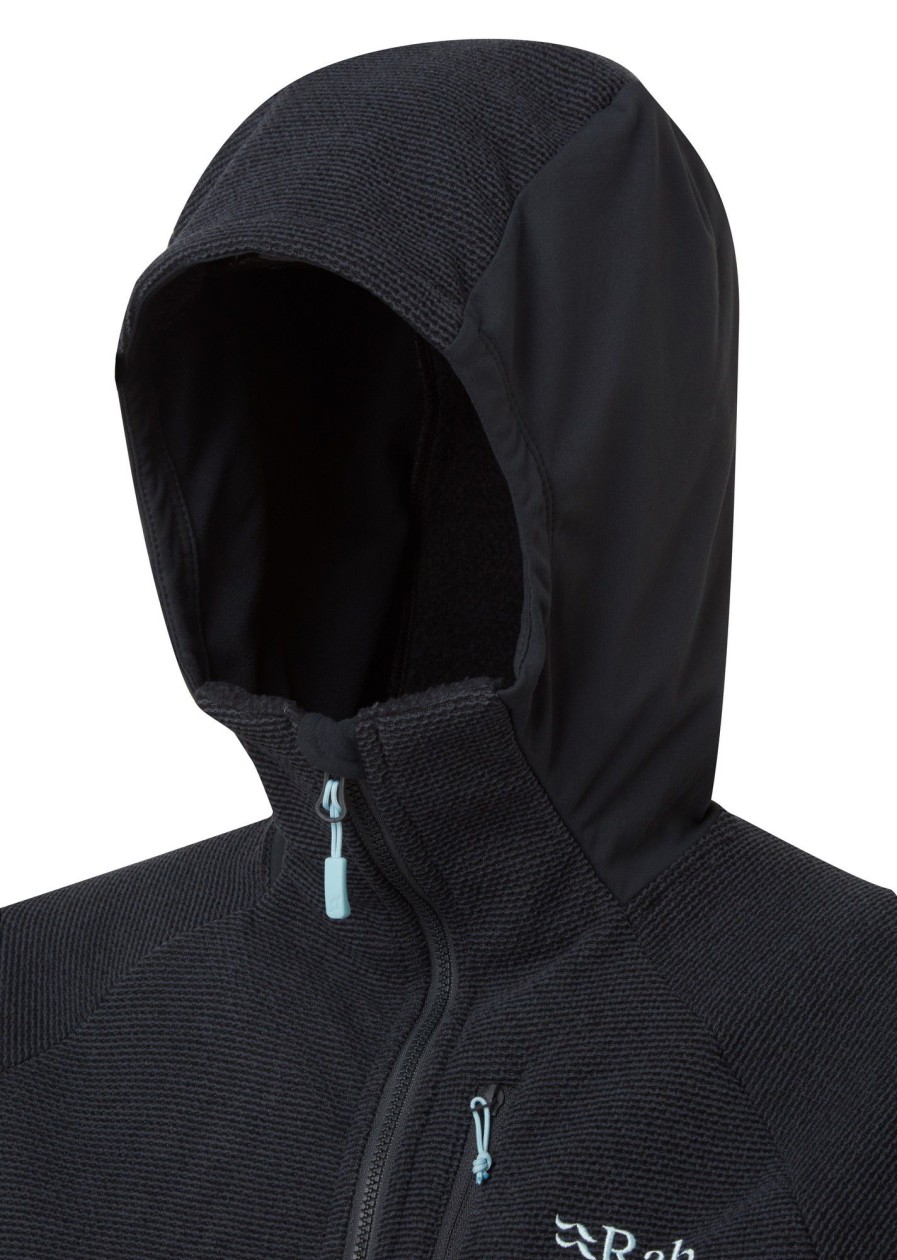 Clothing Rab Fleece & Mid Layer | Rab Womens Capacitor Hoody - Beluga Grey