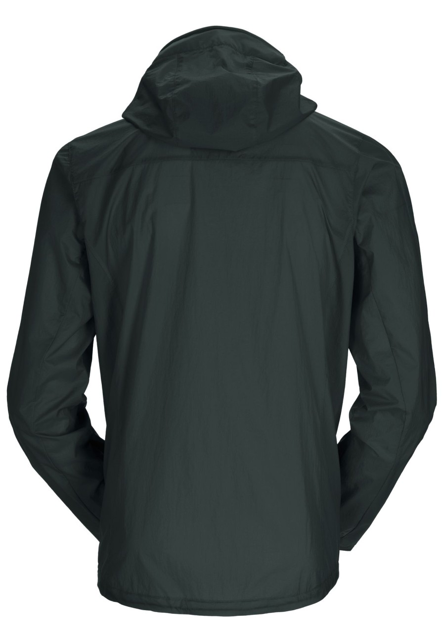 Clothing Rab Windshirts | Rab Mens Vital Hoody - Pine Green