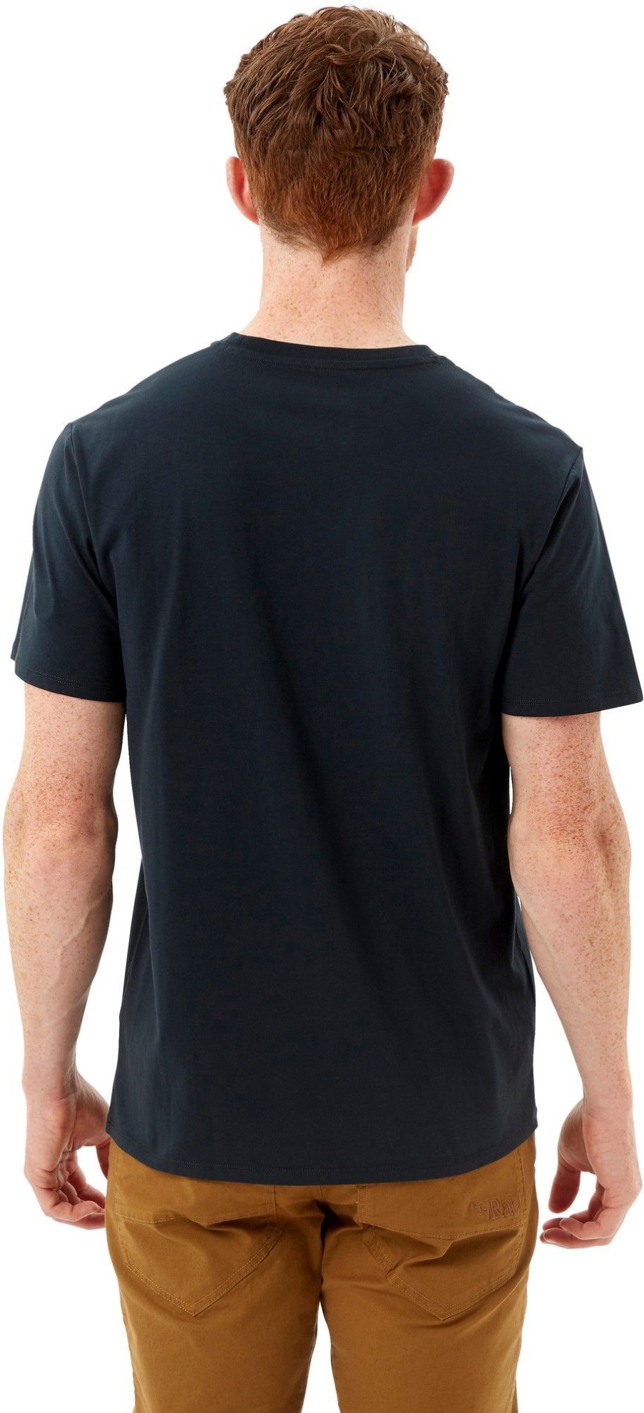 Clothing Rab T Shirts & Base Layers | Rab Mens Stance Sketch Ss Tee - Beluga Black