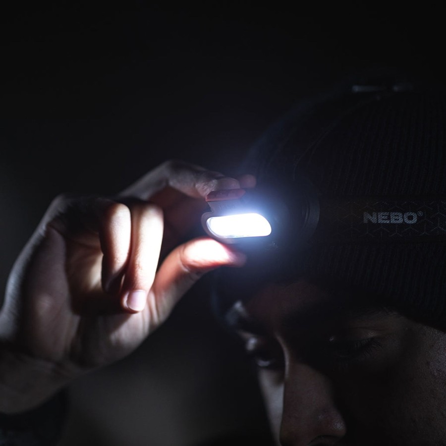 Equipment Nebo Head Torches | Nebo Einstein 1500 Flex Headlamp Black