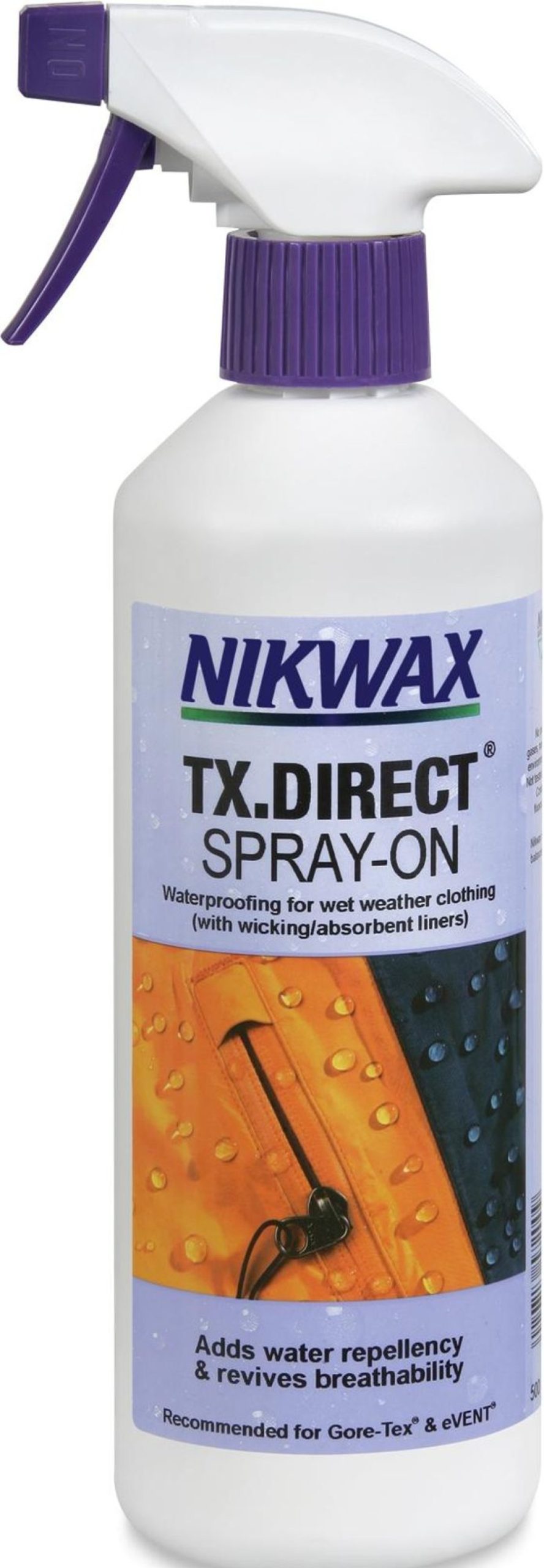 Clothing Nikwax Clothing Cleaning & Proofing | Nikwax Tx.Direct Spray-On - 500Ml Clear