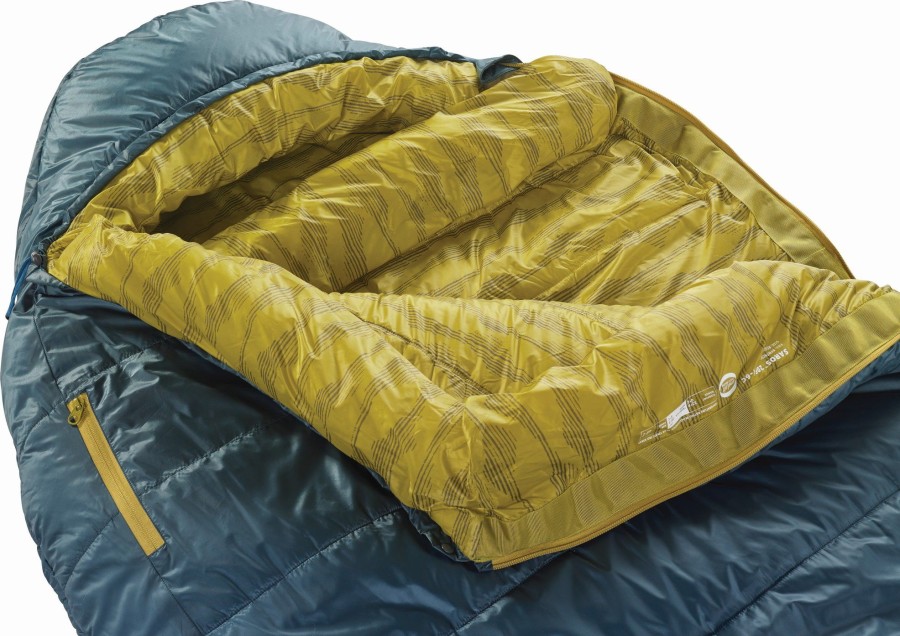 Camping Thermarest Backpacking & Lightweight Sleeping Bags | Therm-A-Rest Saros -6C Sleeping Bag Blue