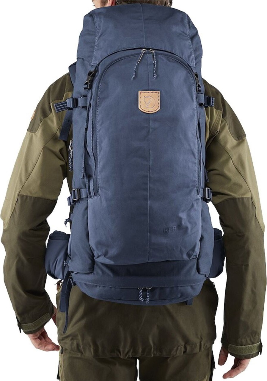 Rucksacks Fjallraven Backpacking Packs | Fjallraven Keb 52 Rucksack - Olive-Deep Forest Green