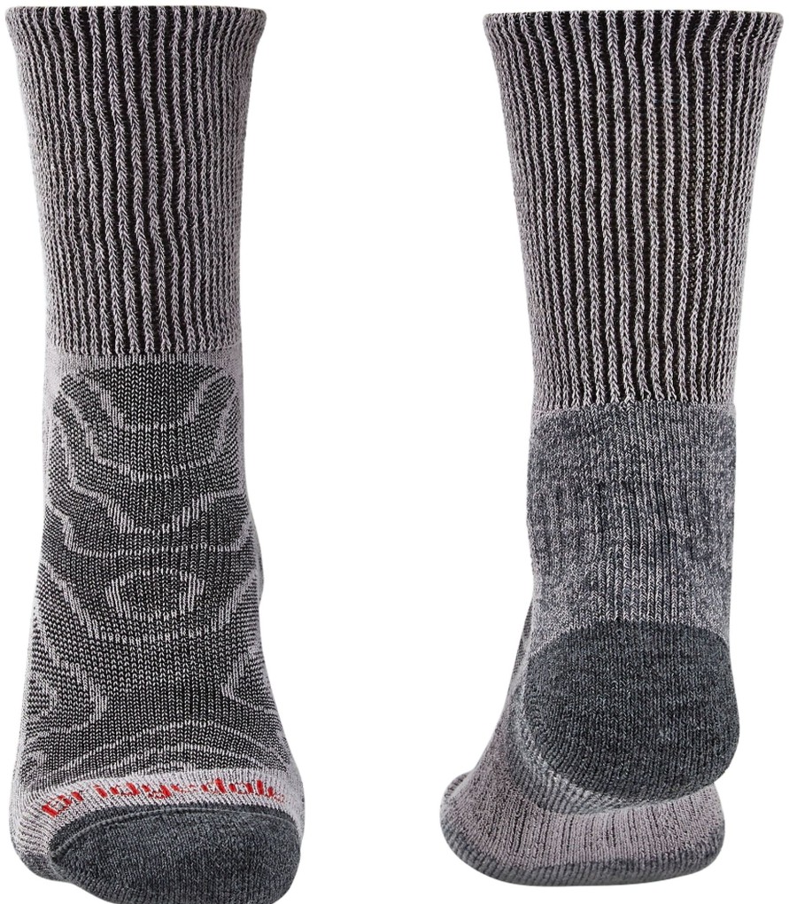 Clothing Bridgedale Socks | Bridgedale Mens Hike Lightweight Socks Grey