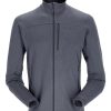 Clothing Rab Fleece & Mid Layer | Rab Mens Graviton Jacket - Beluga Grey