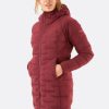 Clothing Rab Insulated Jackets | Rab Womens Cubit Stretch Down Parka - Deep Heather Purple