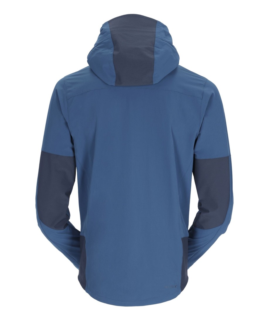 Clothing Rab Softshell Jackets | Rab Mens Torque Jacket - Ink Blue