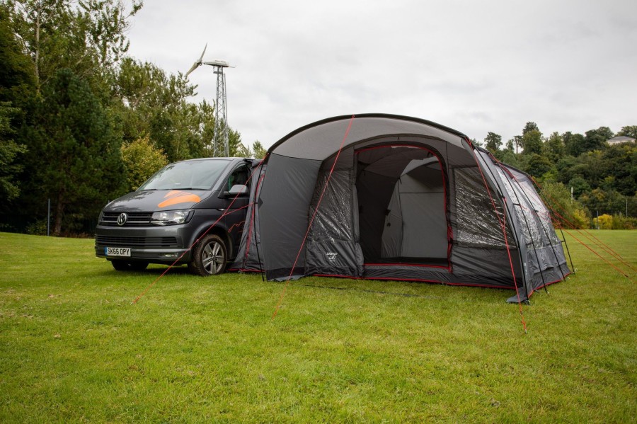 Camping Vango Driveaway Van Awnings | Vango Galli Low Driveaway Awning Grey