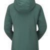 Clothing Rab Insulated Jackets | Rab Womens Xenair Alpine Jacket Slate Green