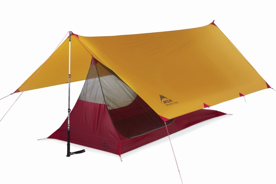 Camping MSR Tarps & Shelters | Msr Thru-Hiker 70 Wing Tarp Brown