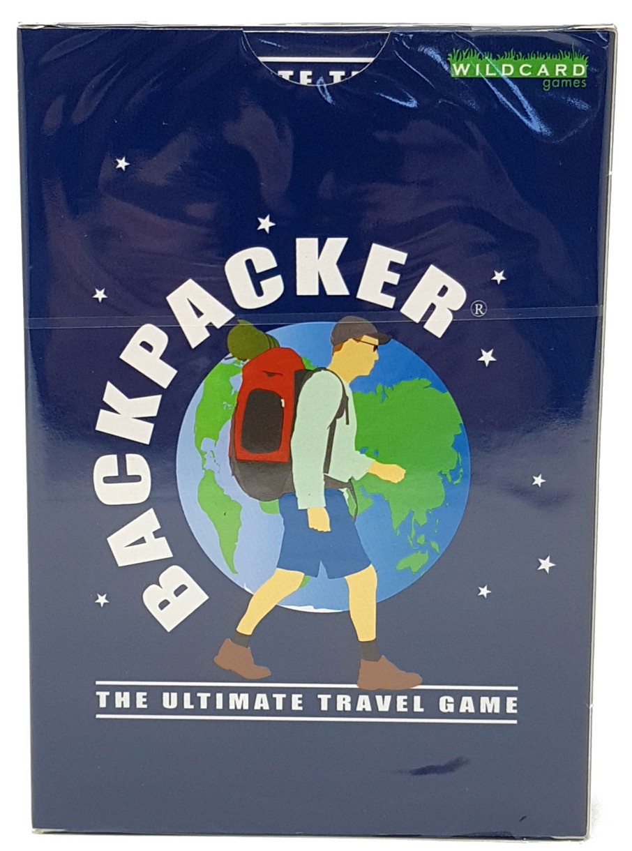 Equipment Wildcard Games Travel Accessories | Wildcard Games Backpacker - The Ultimate Travel Game Blue