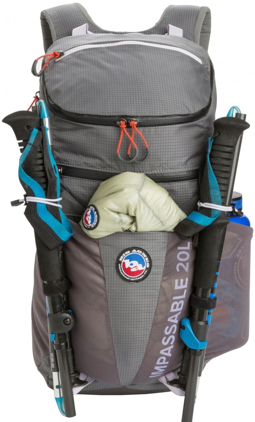 Rucksacks Big Agnes Day Packs | Big Agnes Impassable 20L Rucksack - Shark Grey