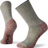 Clothing Smartwool Socks | Smartwool Mens Classic Mountaineering Maximum Cushion Crew Socks - Charcoal Grey