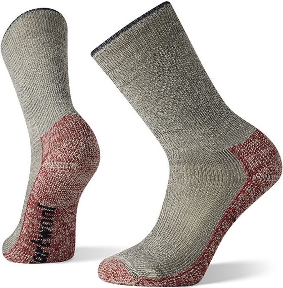 Clothing Smartwool Socks | Smartwool Mens Classic Mountaineering Maximum Cushion Crew Socks - Charcoal Grey