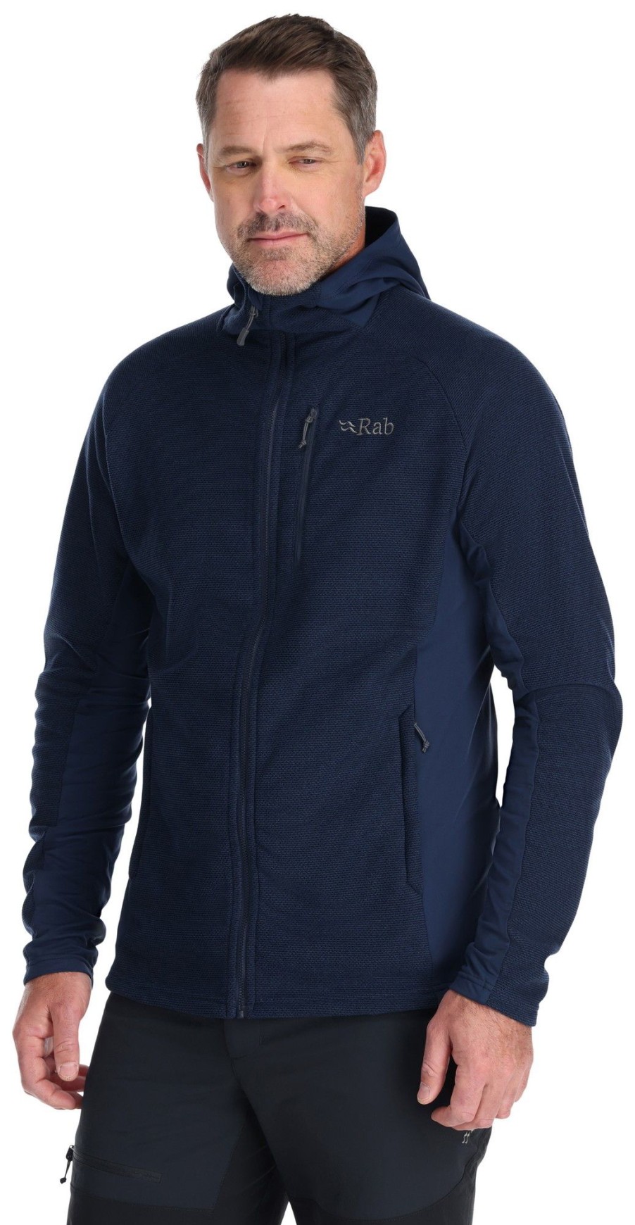 Clothing Rab Fleece & Mid Layer | Rab Mens Capacitor Hoody - Deep Ink Blue