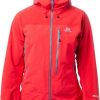 Clothing Mountain Equipment Waterproof Jackets | Mountain Equipment Womens Manaslu Jacket - Imperial Crimson Red