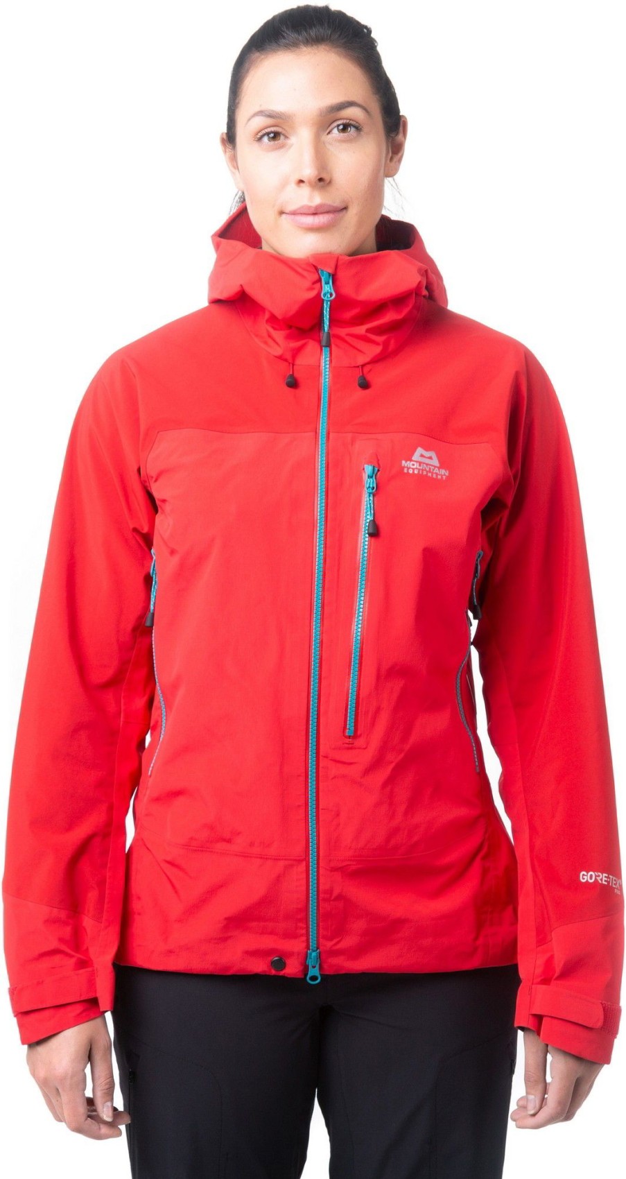 Clothing Mountain Equipment Waterproof Jackets | Mountain Equipment Womens Manaslu Jacket - Imperial Crimson Red