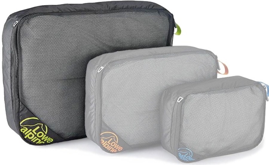 Rucksacks Lowe Alpine Wash Bags & Organisation | Lowe Alpine Packing Cube - L Grey