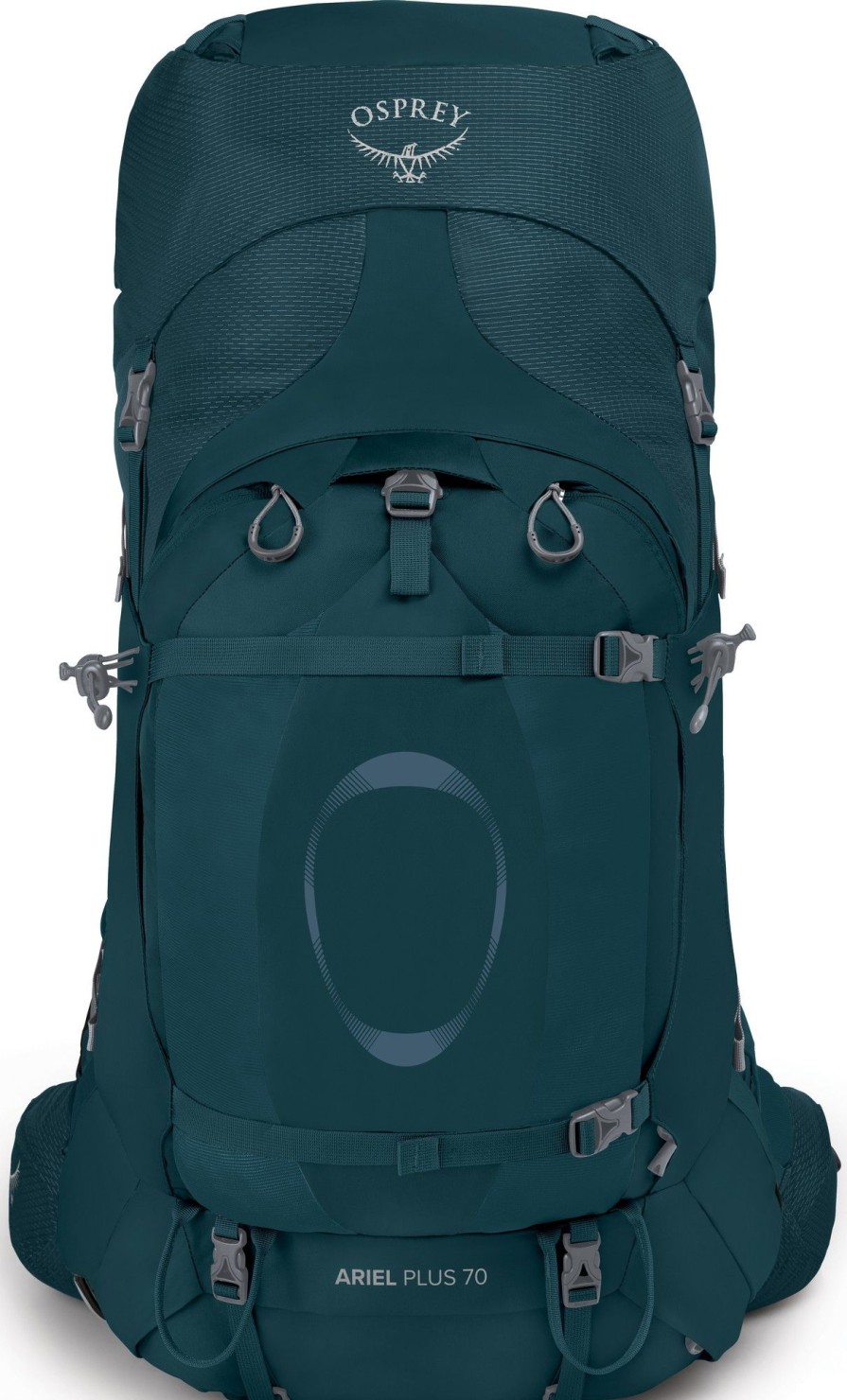 Rucksacks Osprey Backpacking Packs | Osprey Womens Ariel Plus 70 Rucksack - Night Jungle Blue