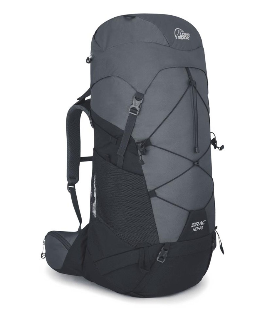 Rucksacks Lowe Alpine Backpacking Packs | Lowe Alpine Womens Sirac 40 Rucksack - Ebony Grey