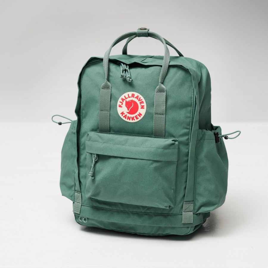 Rucksacks Fjallraven Day Packs | Fjallraven Kanken Outlong Backpack - Navy Blue