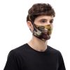 Clothing Buff Face Masks | Buff Filter Face Mask - Burj Multi Brown