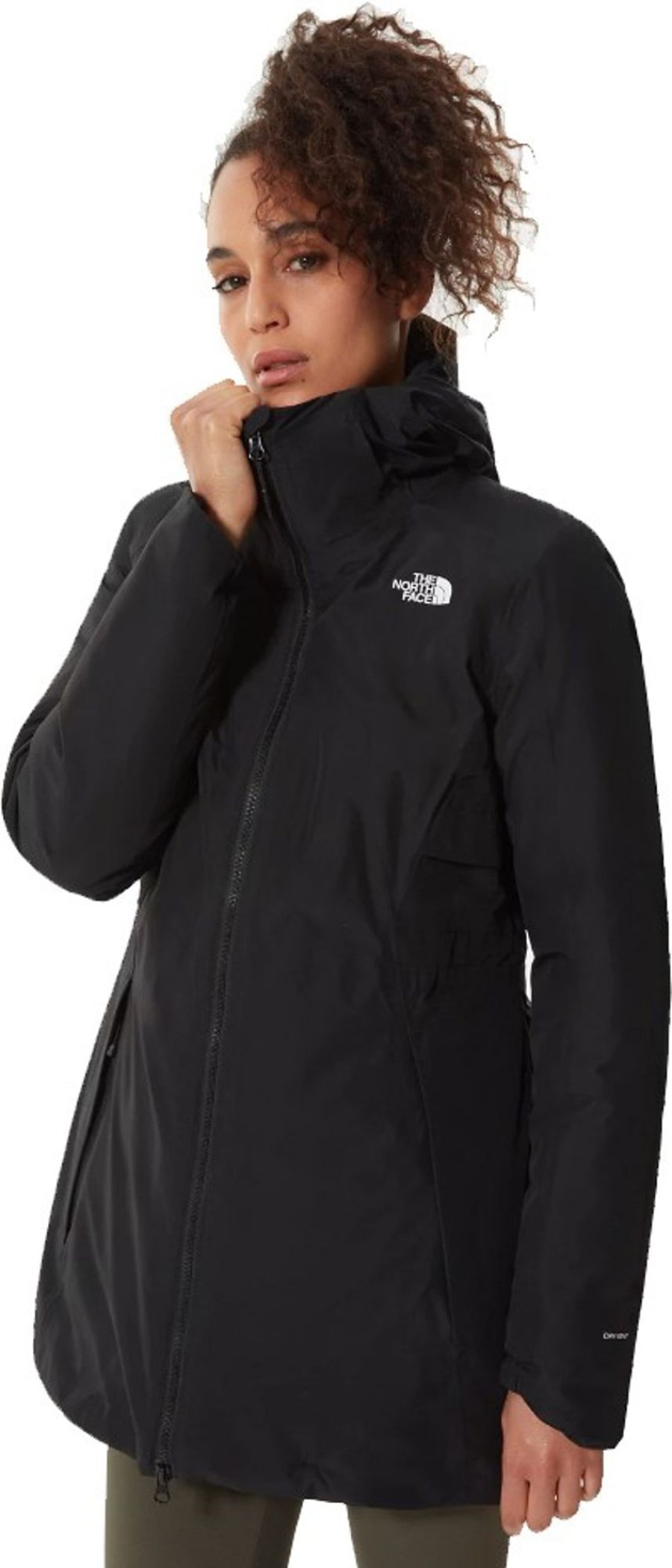 Clothing The North Face Insulated Jackets | The North Face Womens Hikestellar Insulated Parka - Tnf Black