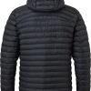 Clothing Rab Insulated Jackets | Rab Mens Cirrus Alpine Jacket - Beluga Grey