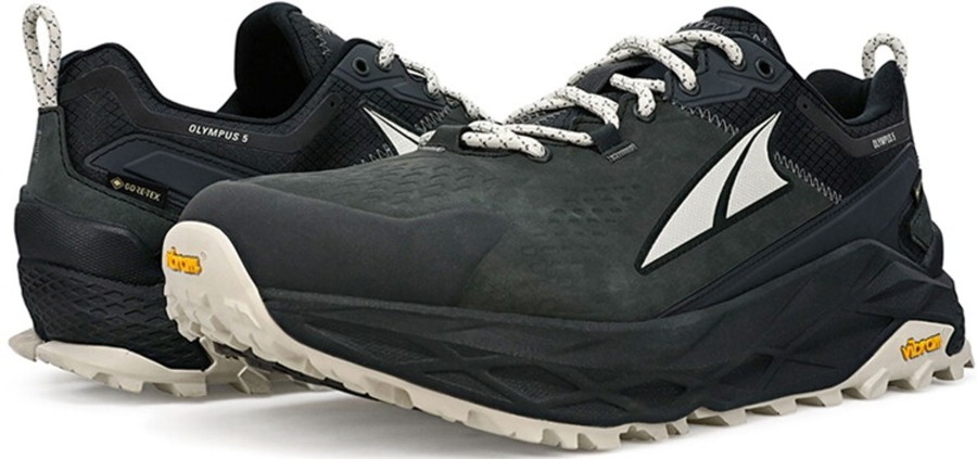 Footwear Altra Running Shoes | Altra Mens Olympus 5 Hike Low Gtx Trail Shoe Black