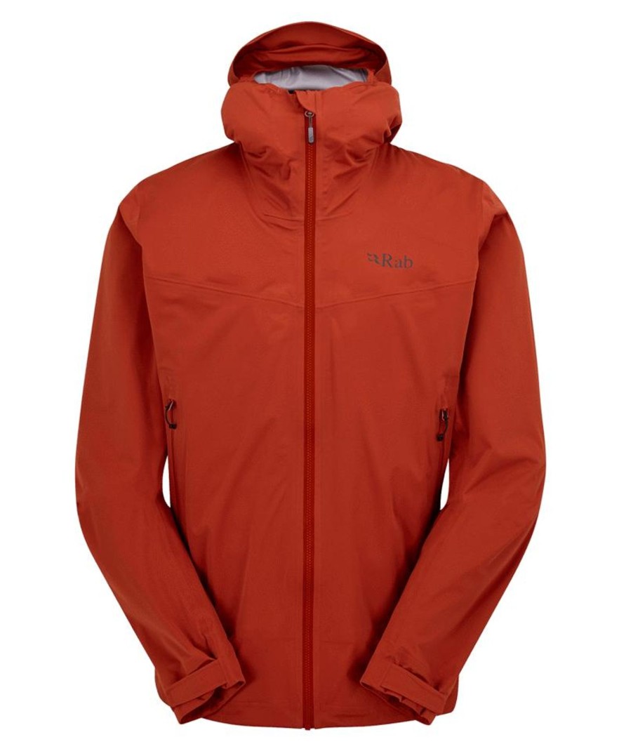 Clothing Rab Softshell Jackets | Rab Mens Kinetic 2.0 Jacket - Tuscan Red