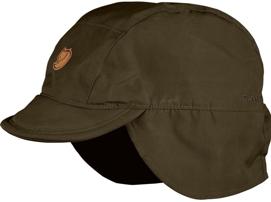 Clothing Fjallraven Hats | Fjallraven Singi Field Cap - Dark Olive Green