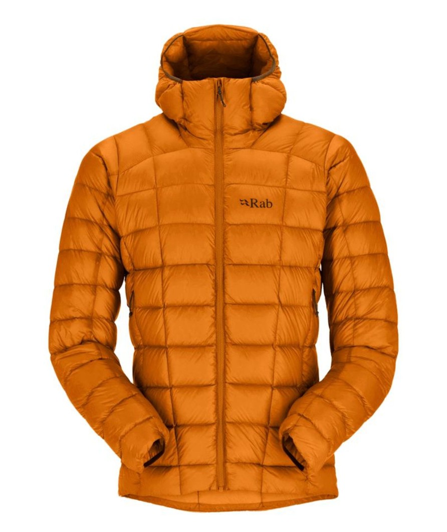 Clothing Rab Insulated Jackets | Rab Mens Mythic Alpine Jacket - Marmalade Orange