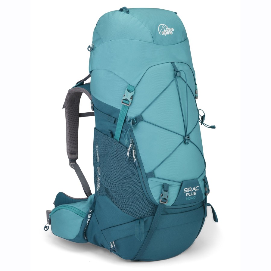 Rucksacks Lowe Alpine Backpacking Packs | Lowe Alpine Womens Sirac Plus Nd40 Rucksack - Sagano Green